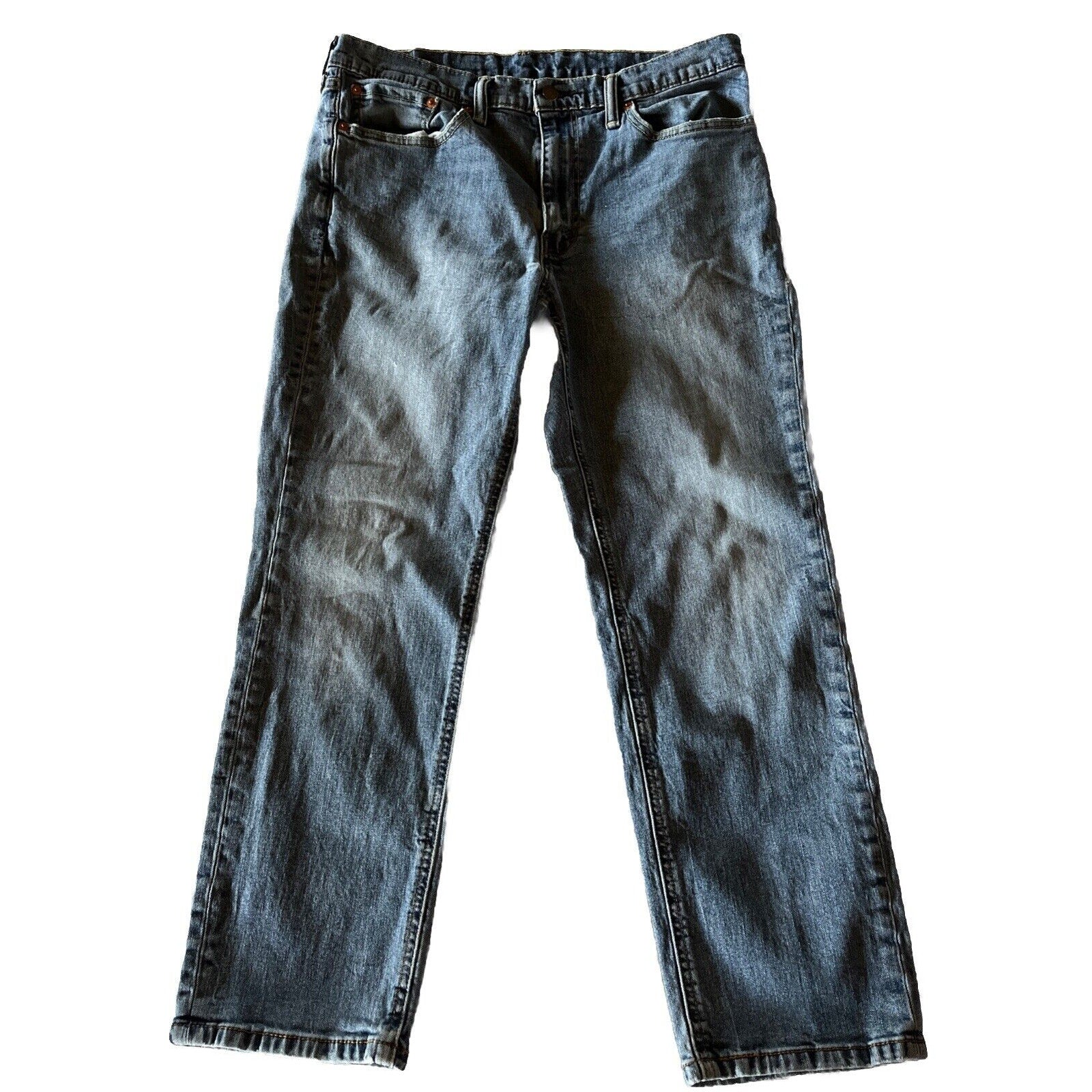 Levi’s 541 Jeans Men's 36x29 Blue Outdoor Medium Wash Cotton Denim Y2K Travel