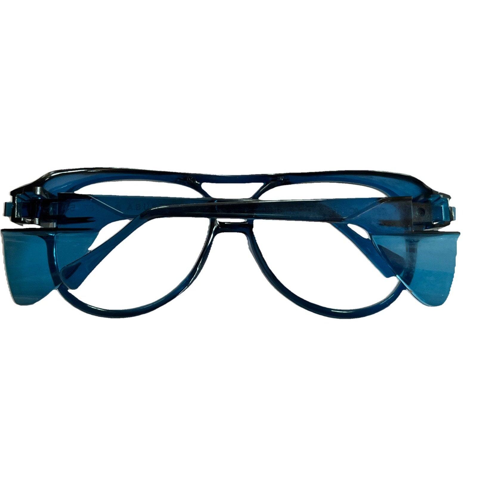 Aerosite Z87 Blue 5 3/4 Safety Glasses with Side Shields Vintage