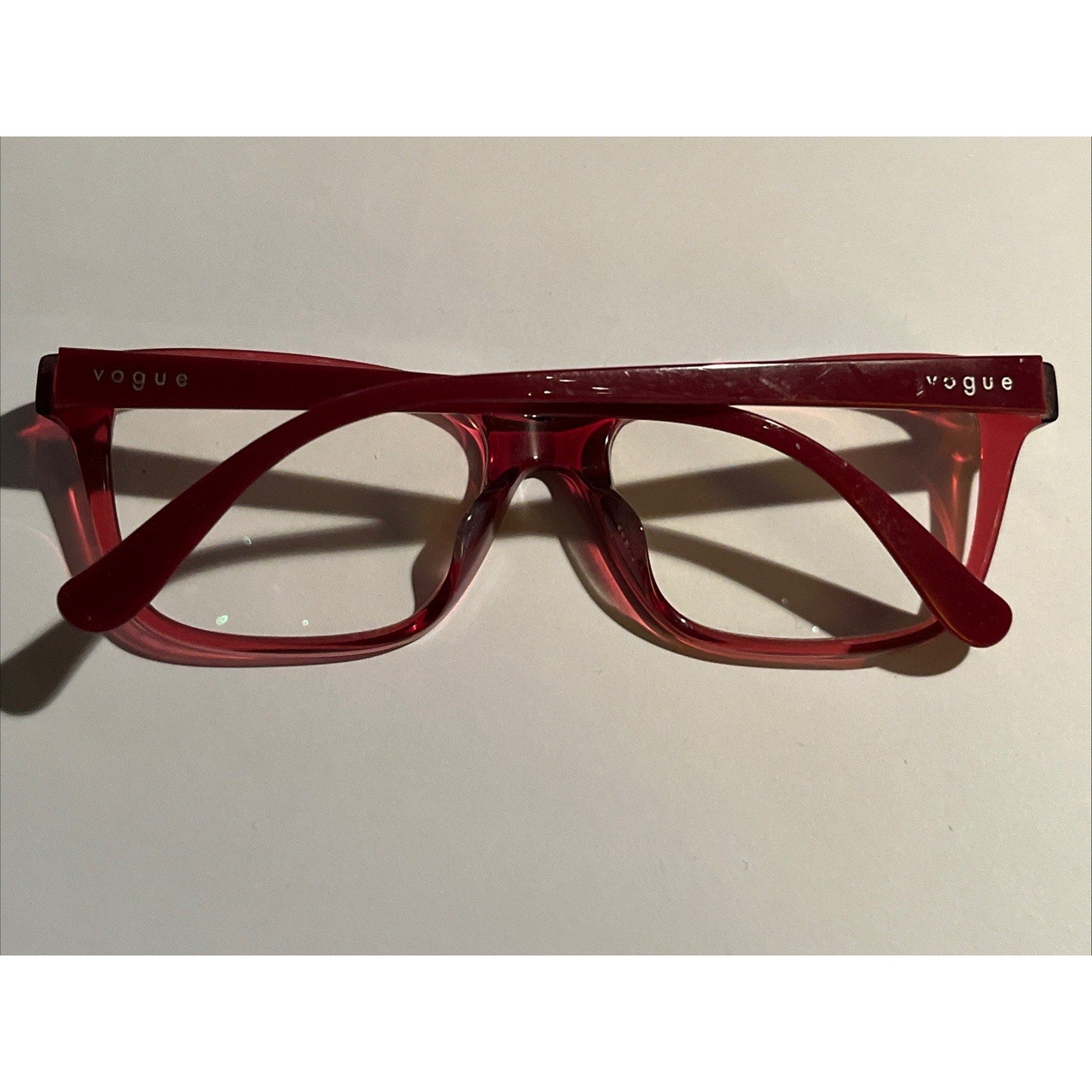 Vogue Eyeglasses Frames VO5420 2831 Burgundy Red 54-17-140 Womens Reading