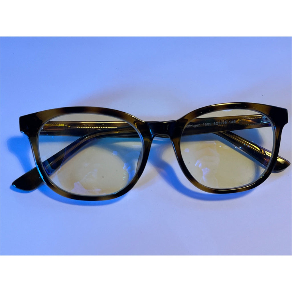 Conrad Röntgen 1989 52-19-145 Brown Tortoise Glasses Unisex Frames Only