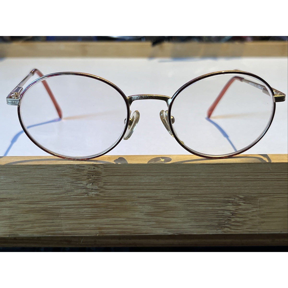 MARCHON Eyewear EYEGLASSES Disney 48-18-130 PINK Paisley Metal Frames Only