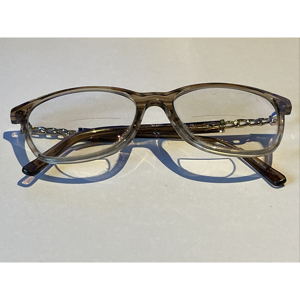 Marchon NYC Eyewear Eyeglasses M-5008 210, 53-16-140 Gray Frames Only