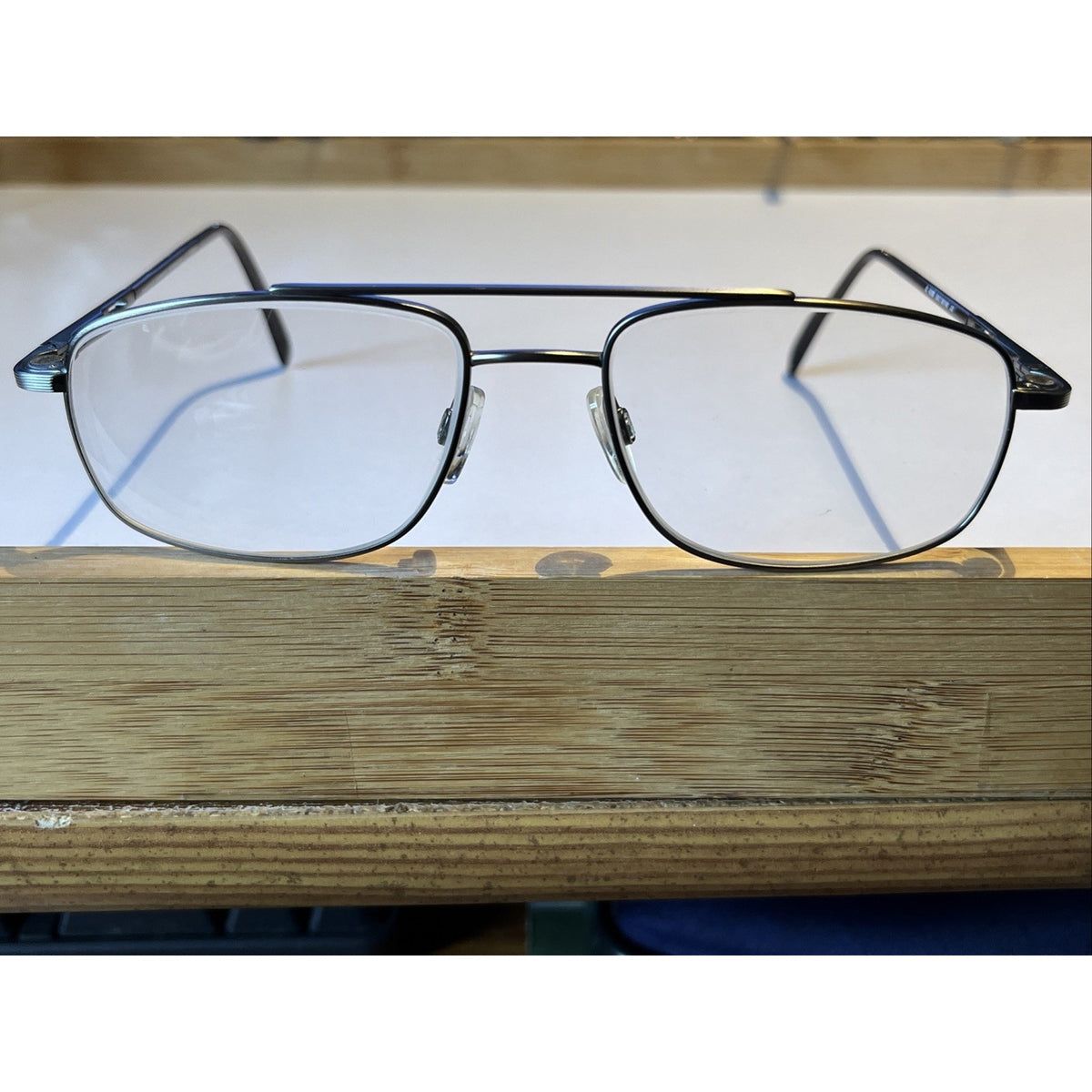Easyclip Eyeglasses Gray Titanium Superfit Q 4038 56-18-145 20 Frames Only