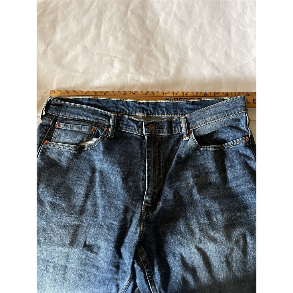 Levi's 514 Jeans Men's 38x32 Blue Denim Y2K Western Outdoor Cotton Travel EUC