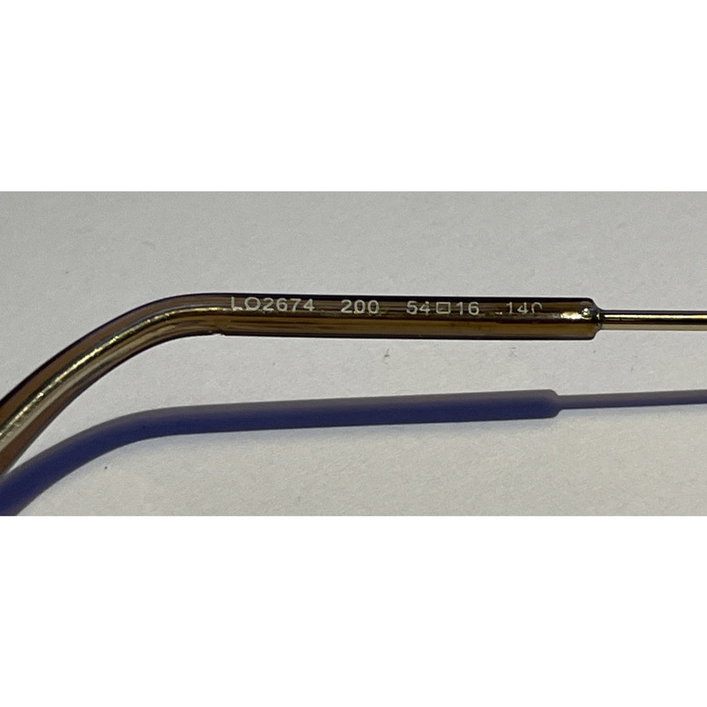 Longchamp Eyewear Eyeglasses LO2674 200 54-16-140 Transparent Brown Frames Only
