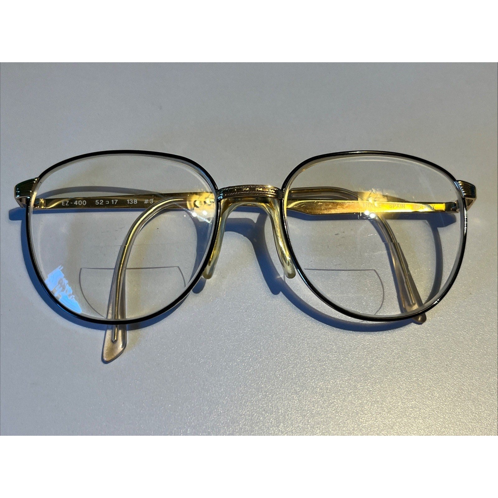 Vintage Liberty Eyewear EZ-400 80's Eyeglasses 52-17-138 #3 Retro Frames Only