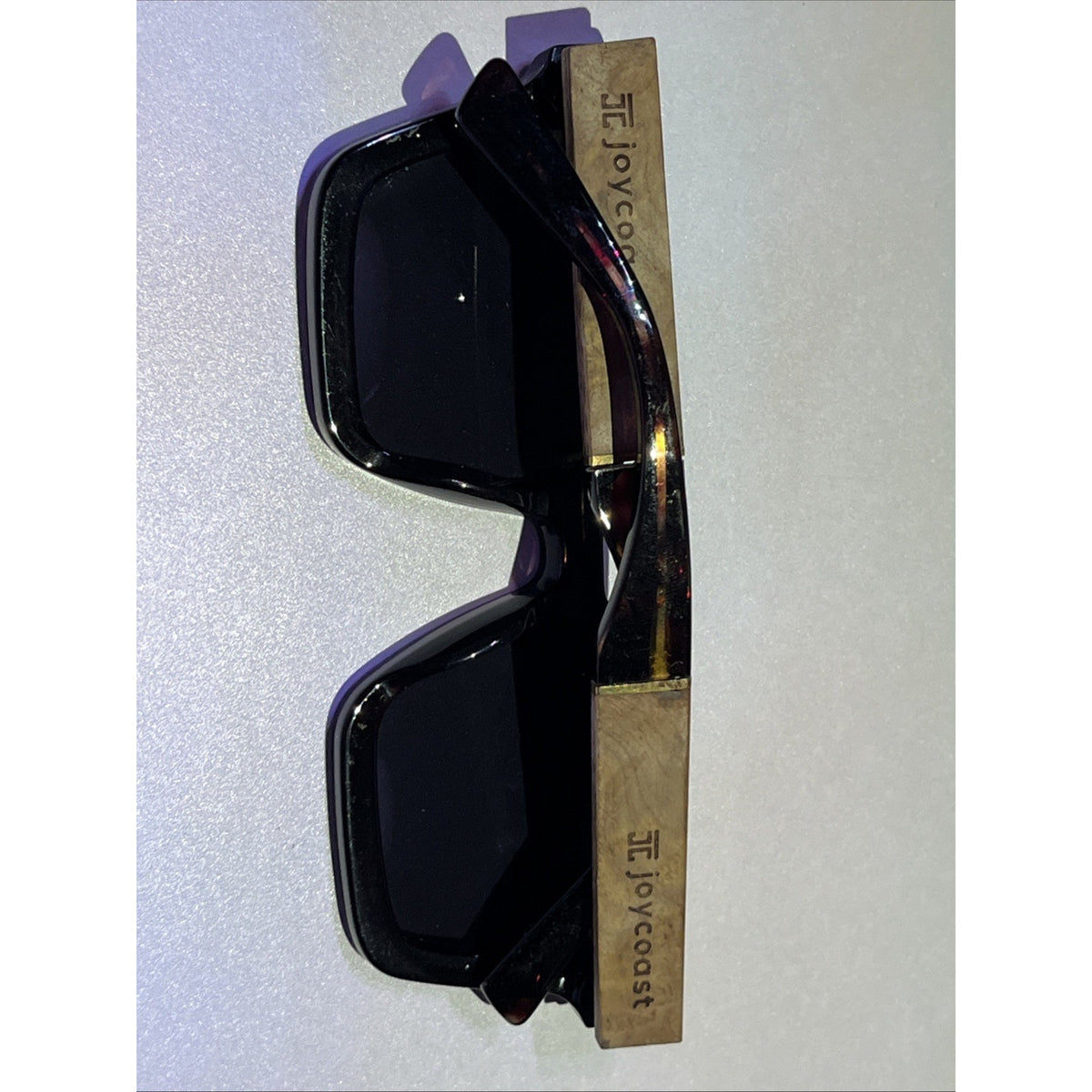 Joycoast Eyewear Walnut Sunglasses Polarized UV400 Brown Tortoise Wood Shades