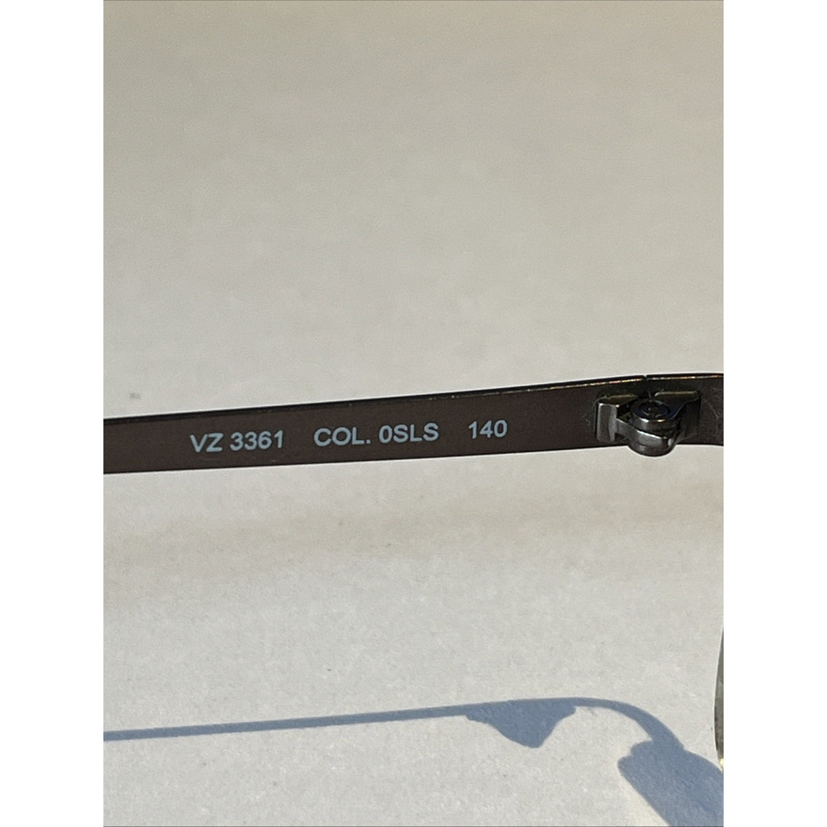 Ermenegildo Zegna Eyewear Eyeglasses VZ 3361 0SLS 55-17-140 Metal Frames Only