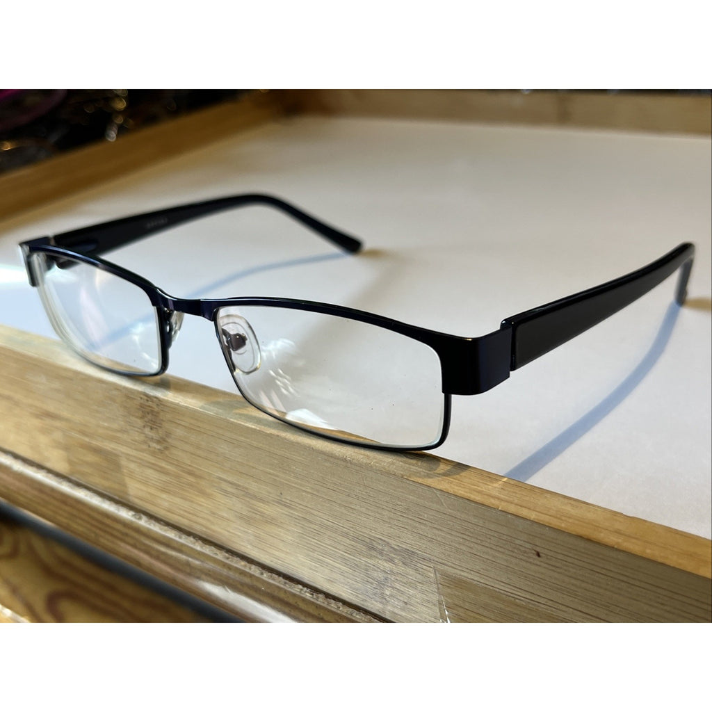 OPTIKA Eyewear OM-117 NVY Eyeglasses Blue Unisex Glasses 53-17-140 Frames Only