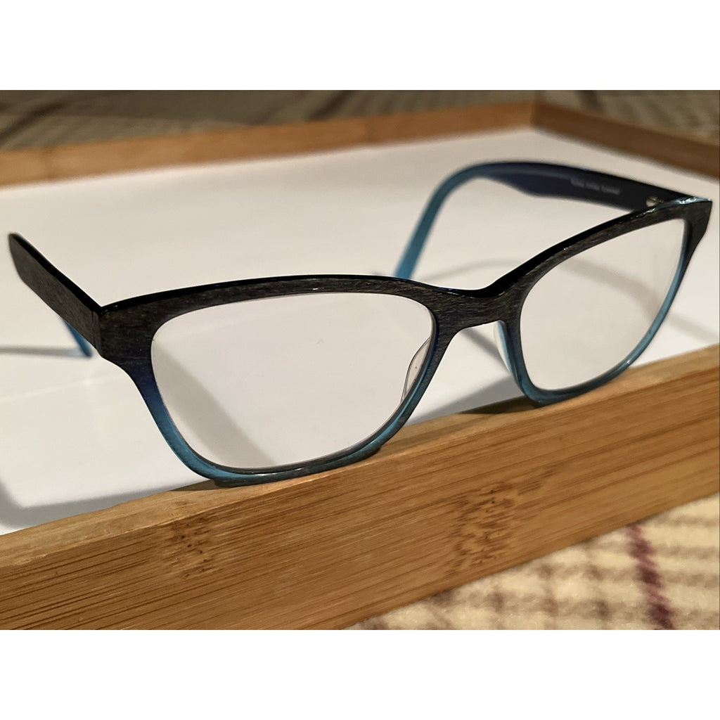 Rickey Smiley Eyewear Glasses Women RS 208 Blue Gradient 53-18-145