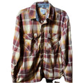 Carhartt Shirt Men L Red Plaid Outdoor Relaxed Fit Snap Button Workwear Western