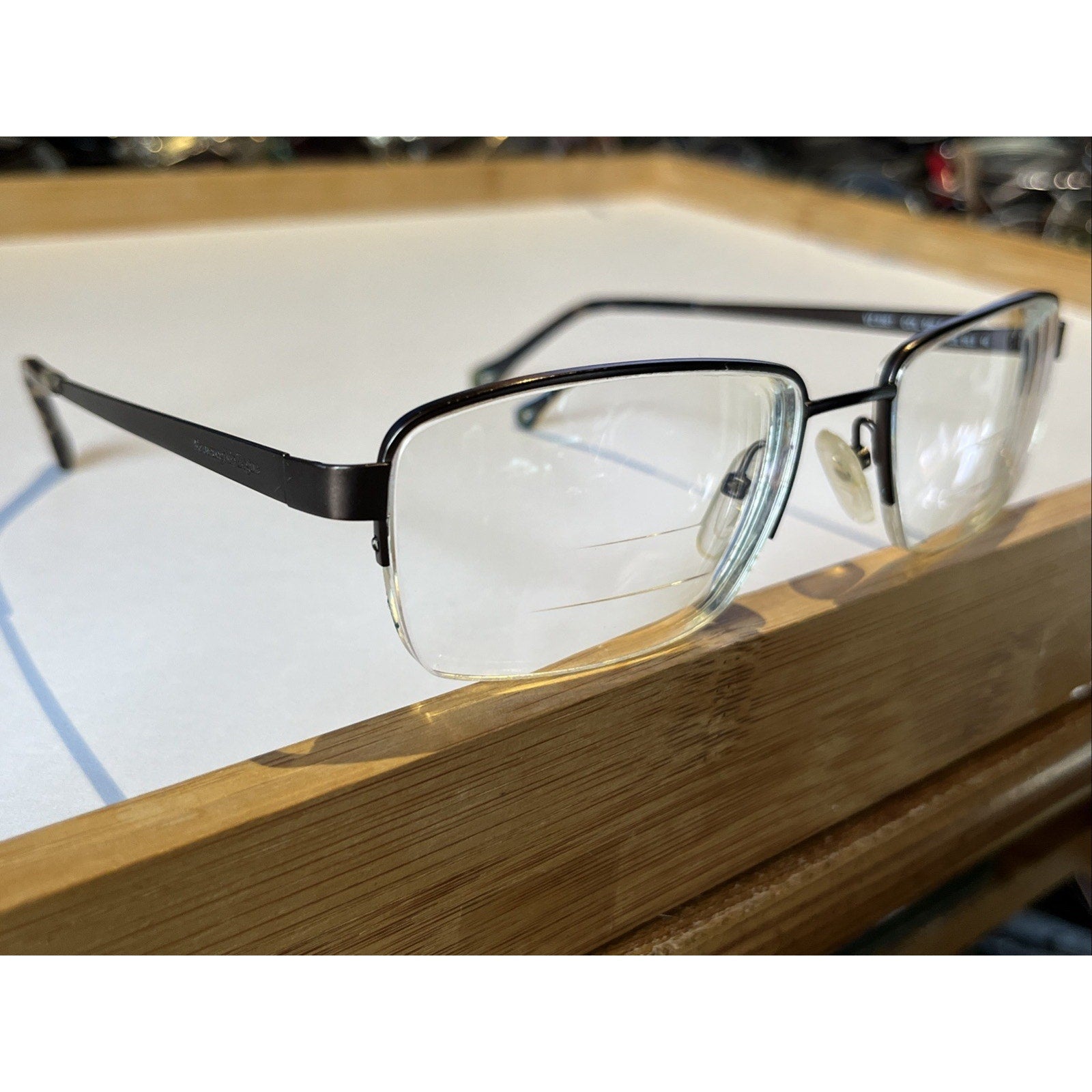 Ermenegildo Zegna Eyewear Eyeglasses VZ 3361 0SLS 55-17-140 Metal Frames Only