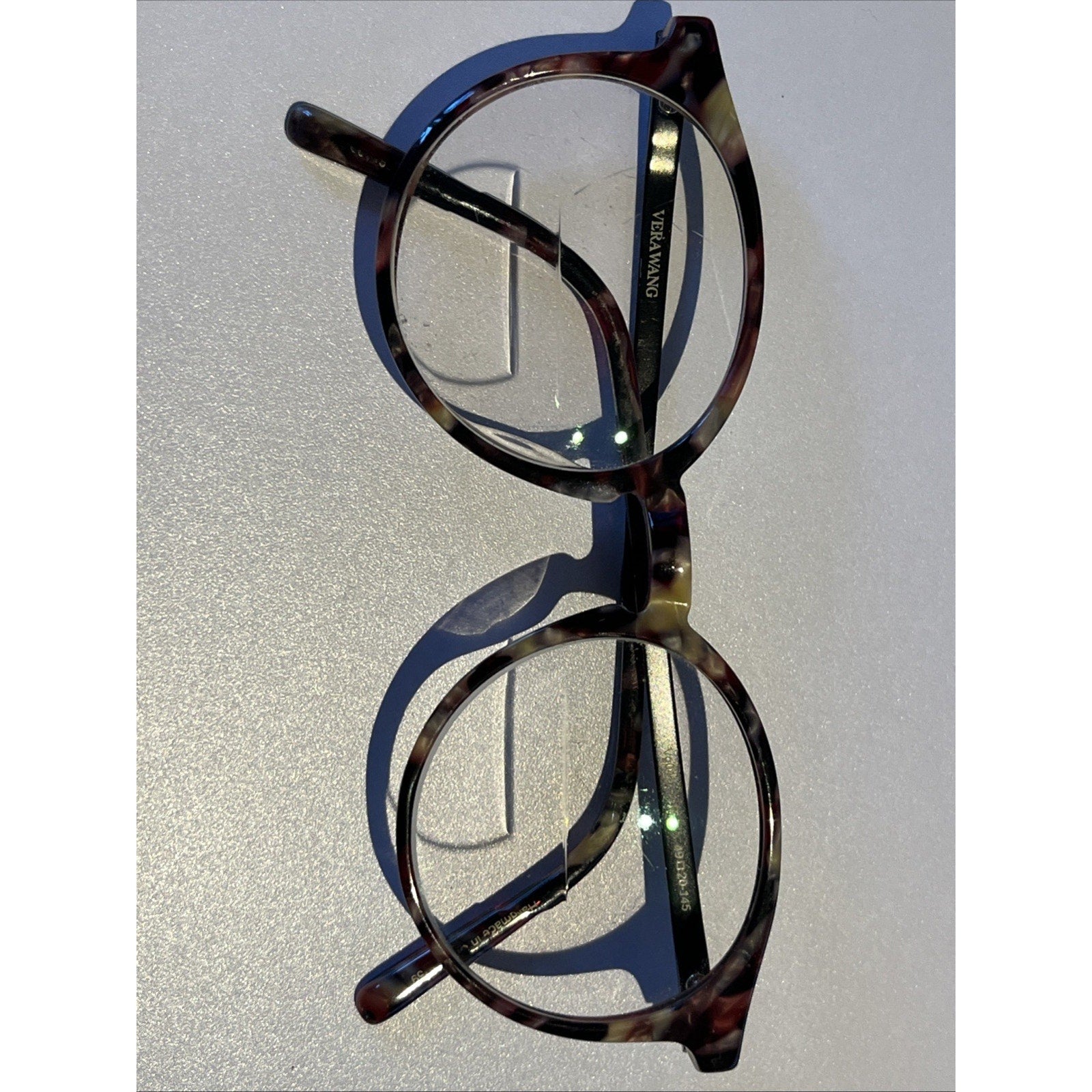 VERA WANG VG04 GLASSES RU 49-20-145 PLASTIC FULL-RIM RED WOMENS ROUND