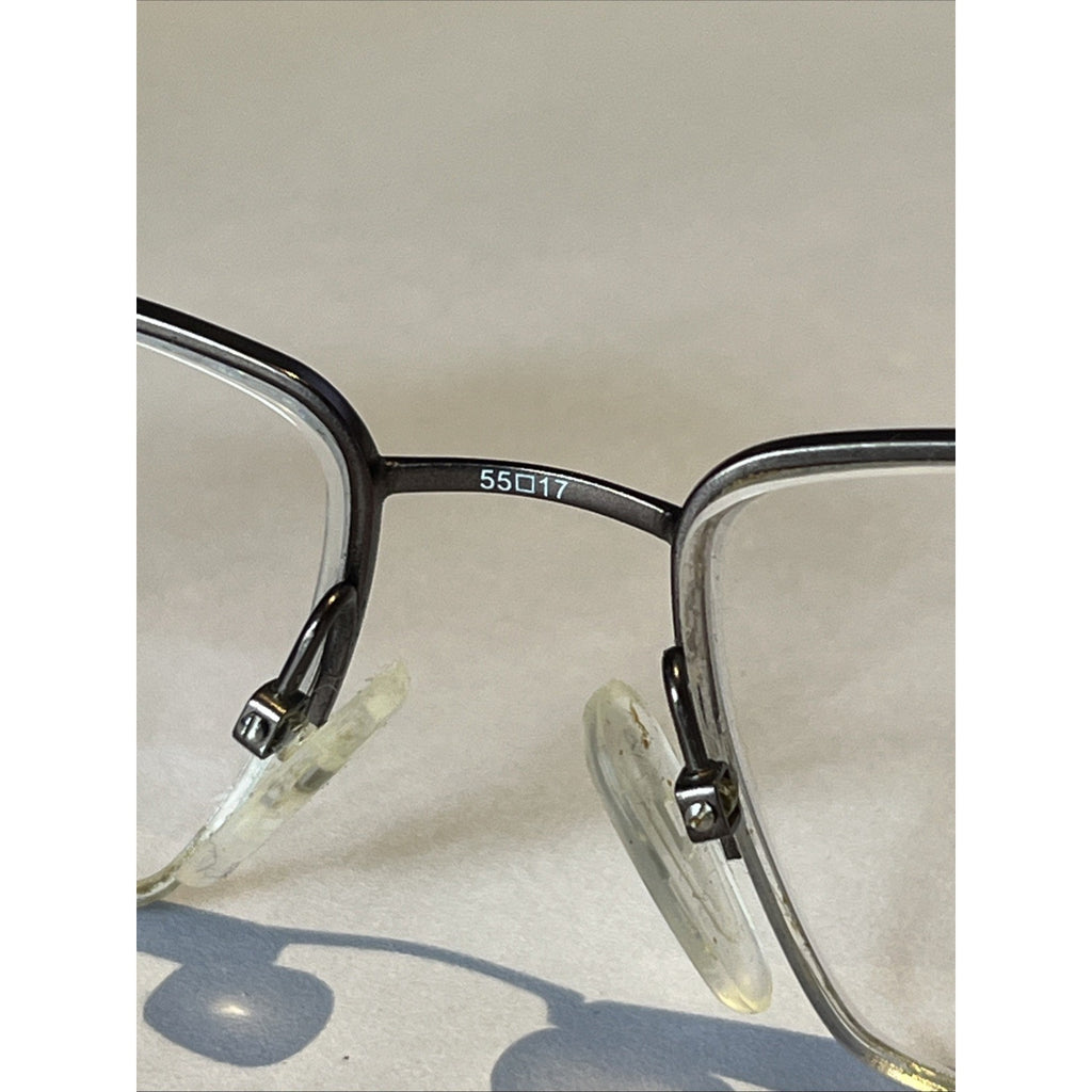 Ermenegildo Zegna Eyewear Eyeglasses VZ 3361 0SLS 55-17-140 Metal Frames Only