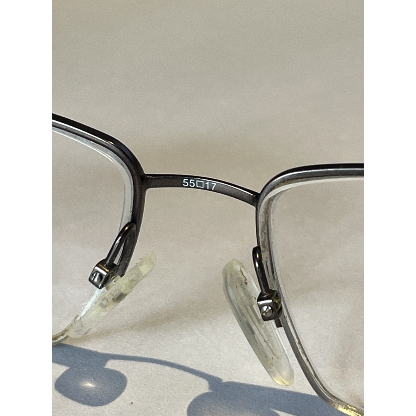 Ermenegildo Zegna Eyewear Eyeglasses VZ 3361 0SLS 55-17-140 Metal Frames Only