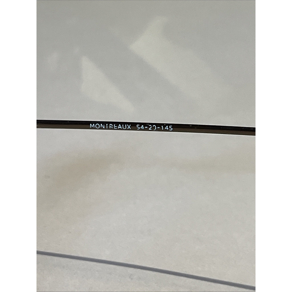 Montreaux Cubed MEDIAN BROWN 54-20-145 Metal Full Rim Eyeglasses Frames Only