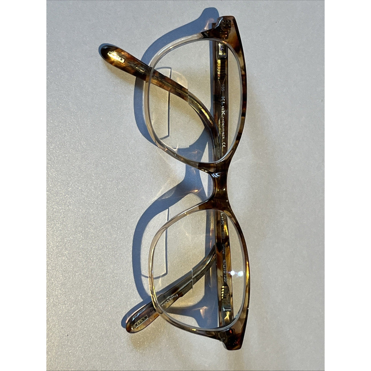 KLiiK Eyewear Eyeglasses 659 47-16-135 Brown Tortoise Denmark Frames Only