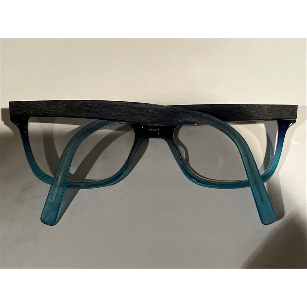 Rickey Smiley Eyewear Glasses Women RS 208 Blue Gradient 53-18-145