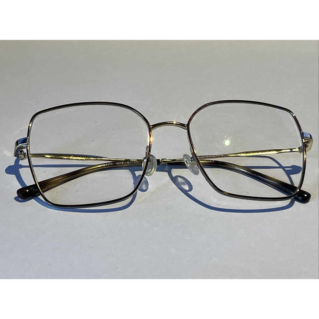 Vogue Eyewear Eyeglasses, VO 4274 5078 53-17-135 Silver Metal Square Frames Only