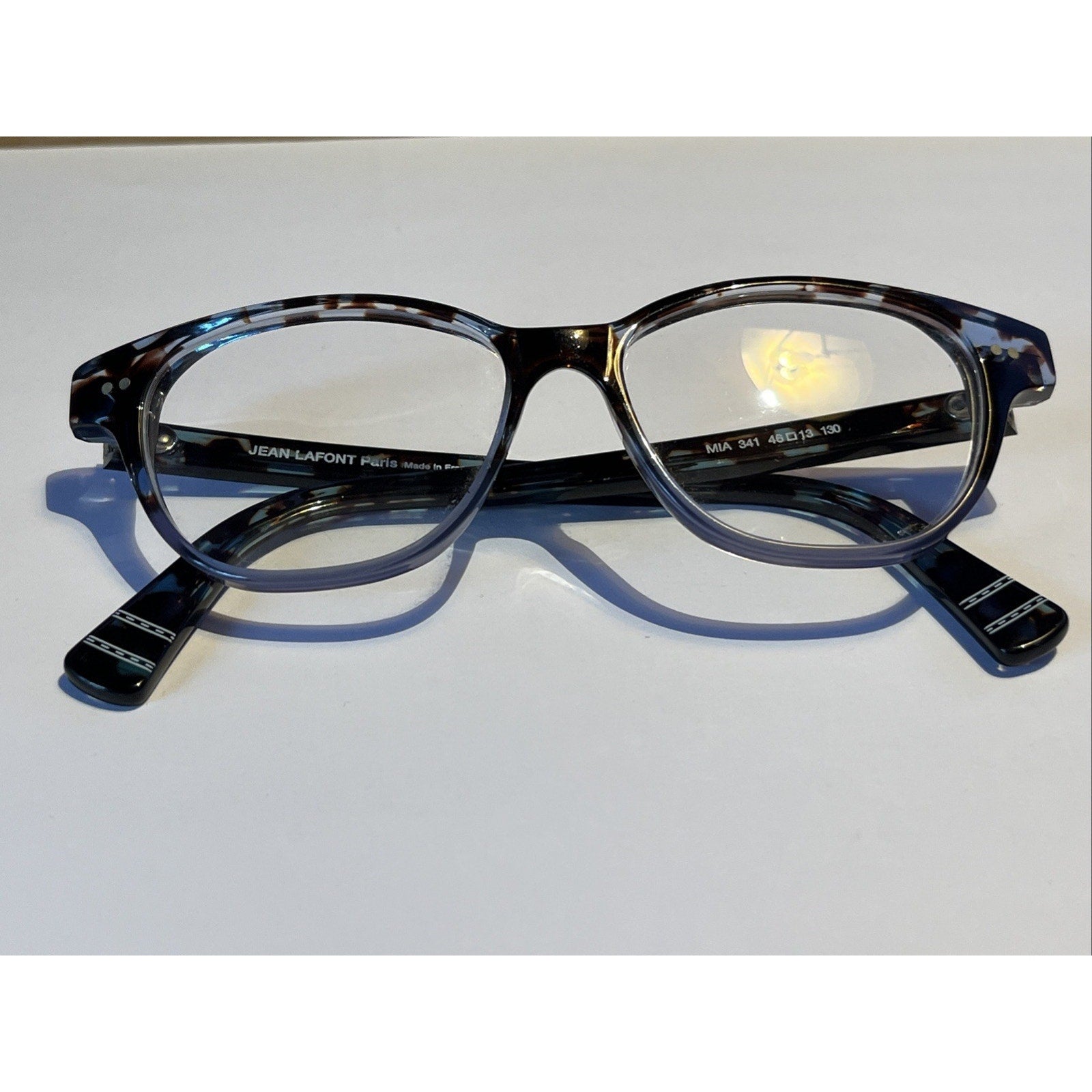 Jean Lafont Paris Mia 341 Youth Eyeglasses Tortoise 46-13-130 Frames Only