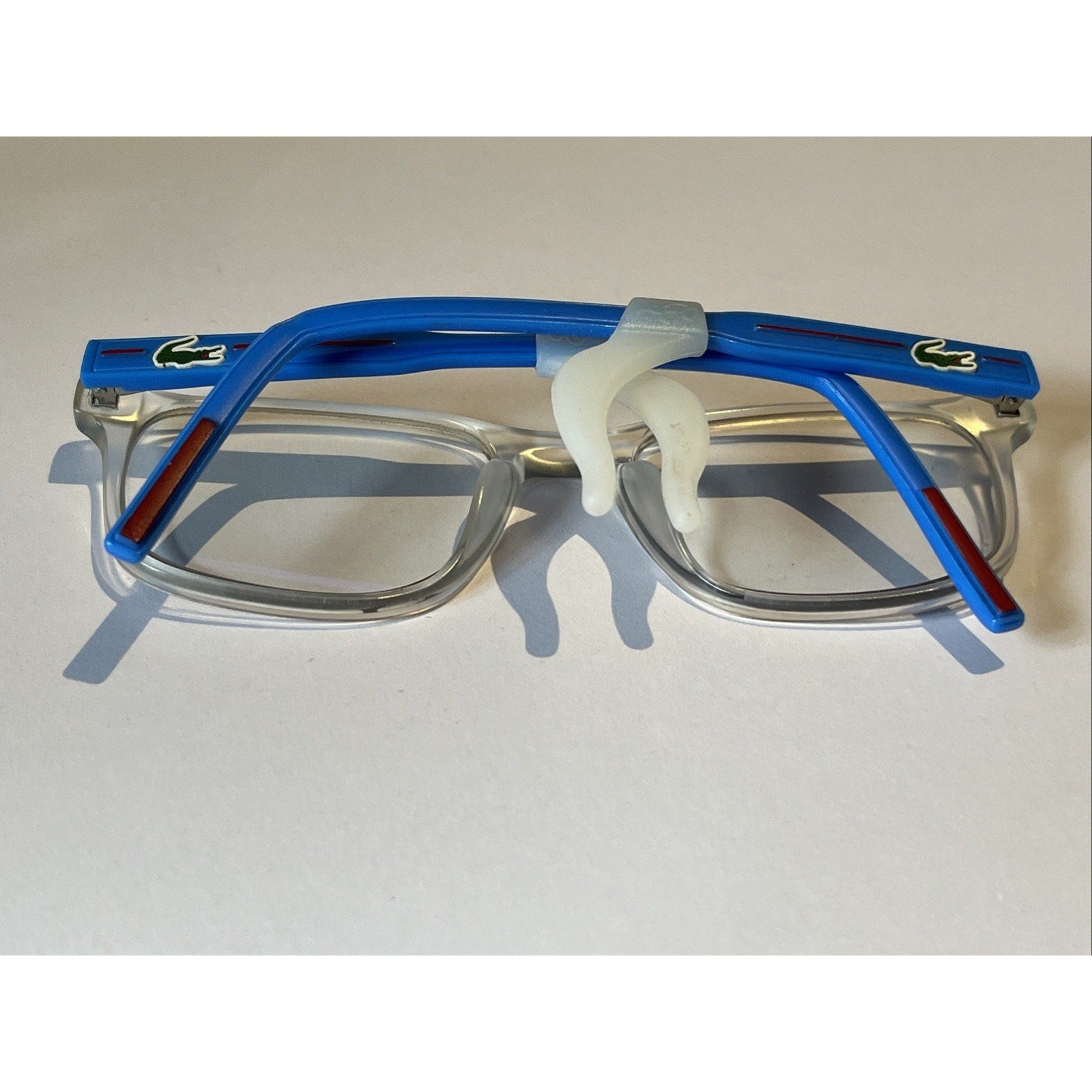 Vintage Lacoste Eyewear L3166 Blue Eyeglasses 51-20-143 C6 Retro Frames Only