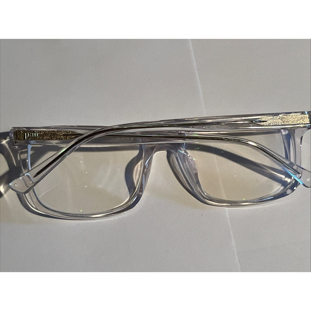 Pair The Kirby Clear Square 049 Eyeglasses Frames 54-17-140 Mens Womens