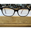 Bebe Brown Floral Interior Cat Eye Glasses Rosy BB5118 210 Topaz 55-17-140