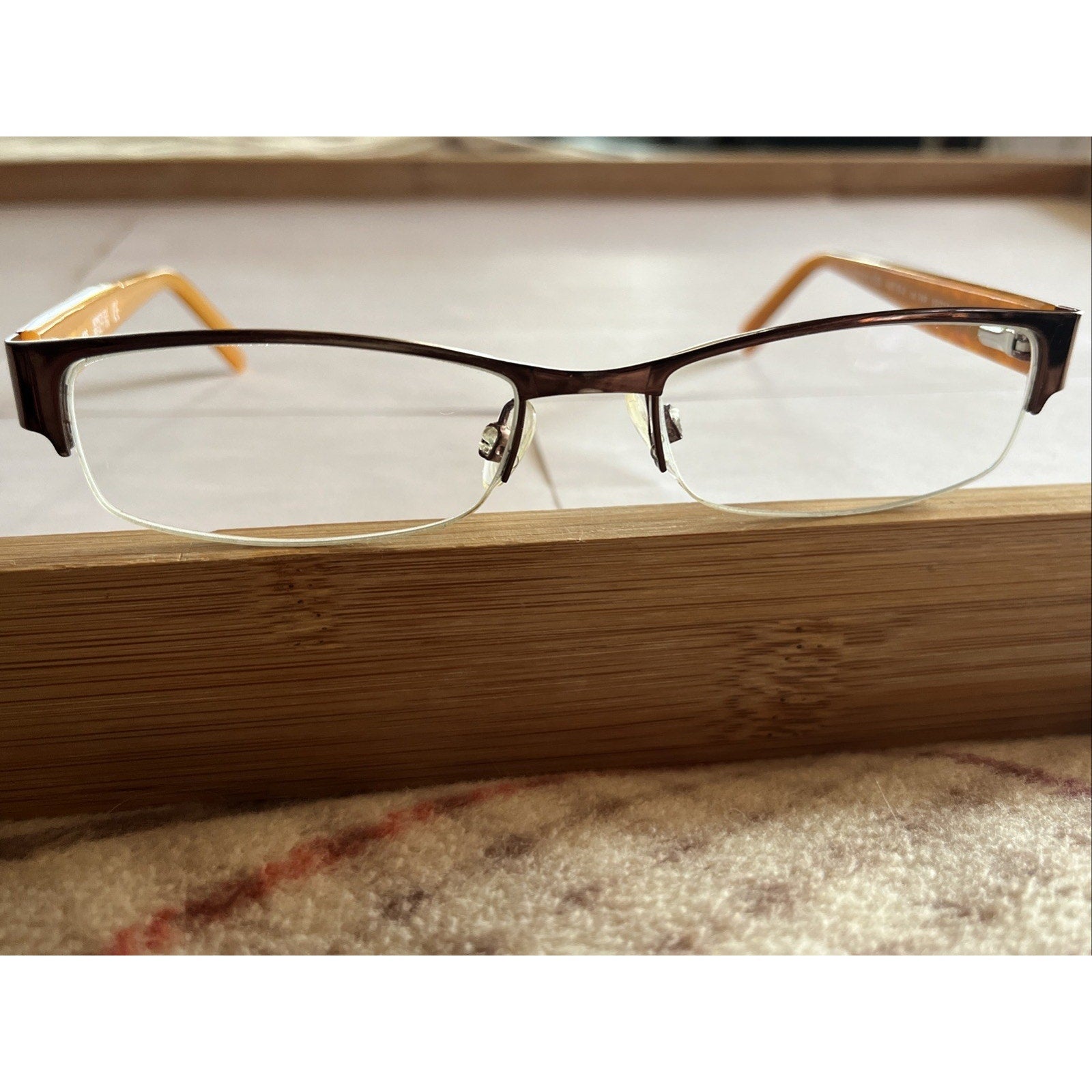 Kenneth Cole Eyeglasses Frames REACTION KC0739-2 Col.048 53-17-135 Orange Unisex