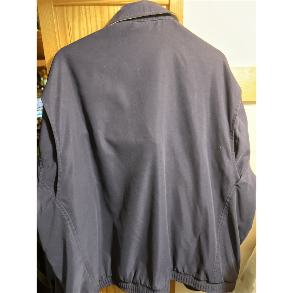 Polo Ralph Lauren Men’s XL Navy Bomber Jacket Harrington Long Sleeve Full Zip