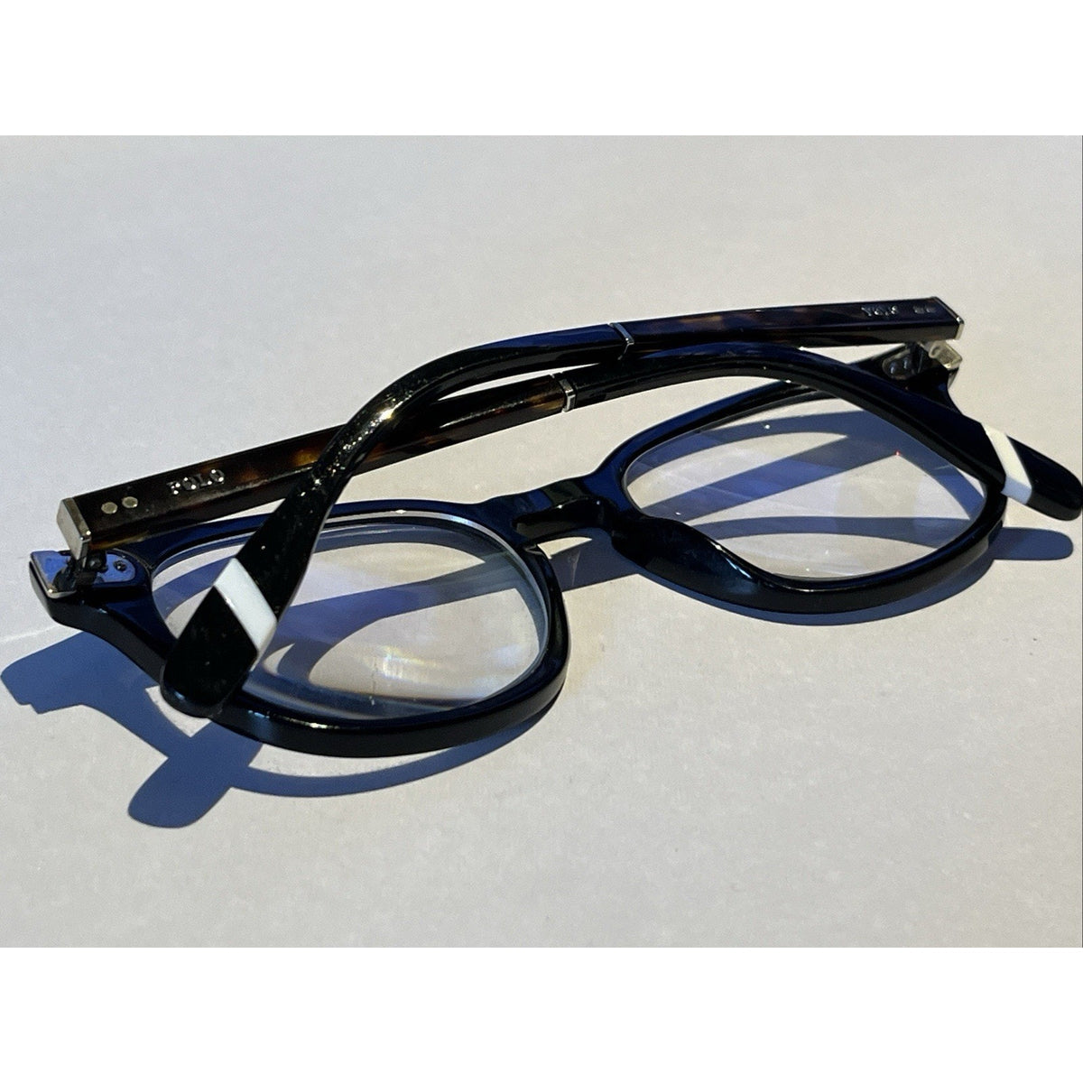 POLO RALPH LAUREN 2267 5001 BLACK Brown Tortoise EYEGLASSES 52-20-145 Frame Only