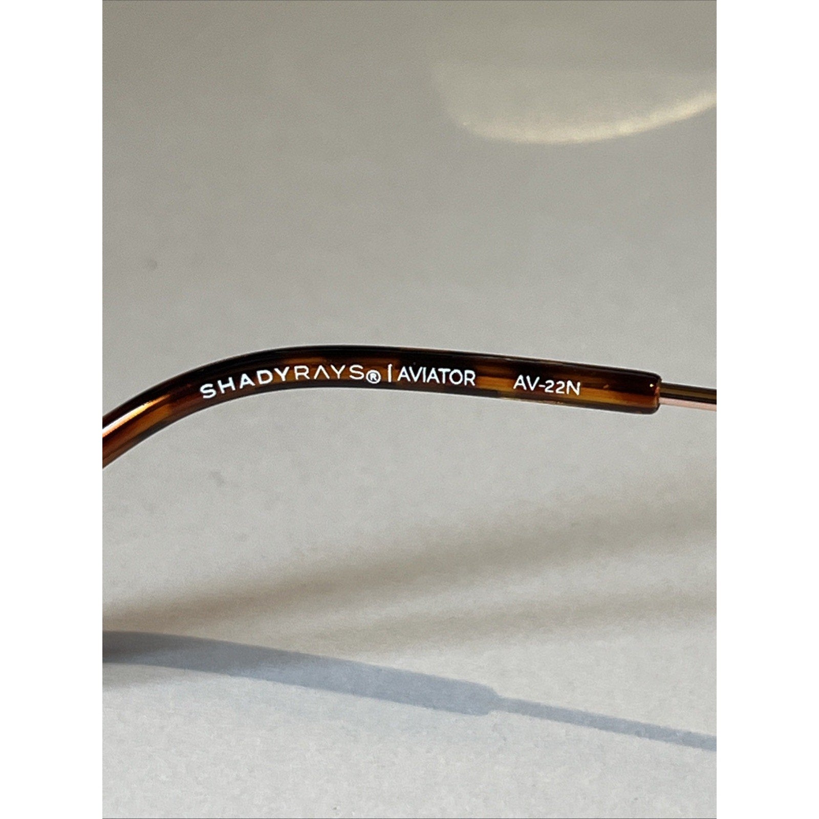 Shadyrays Sunglasses Aviator AV-22N Polarized Lenses Unisex Gold Metal Frames