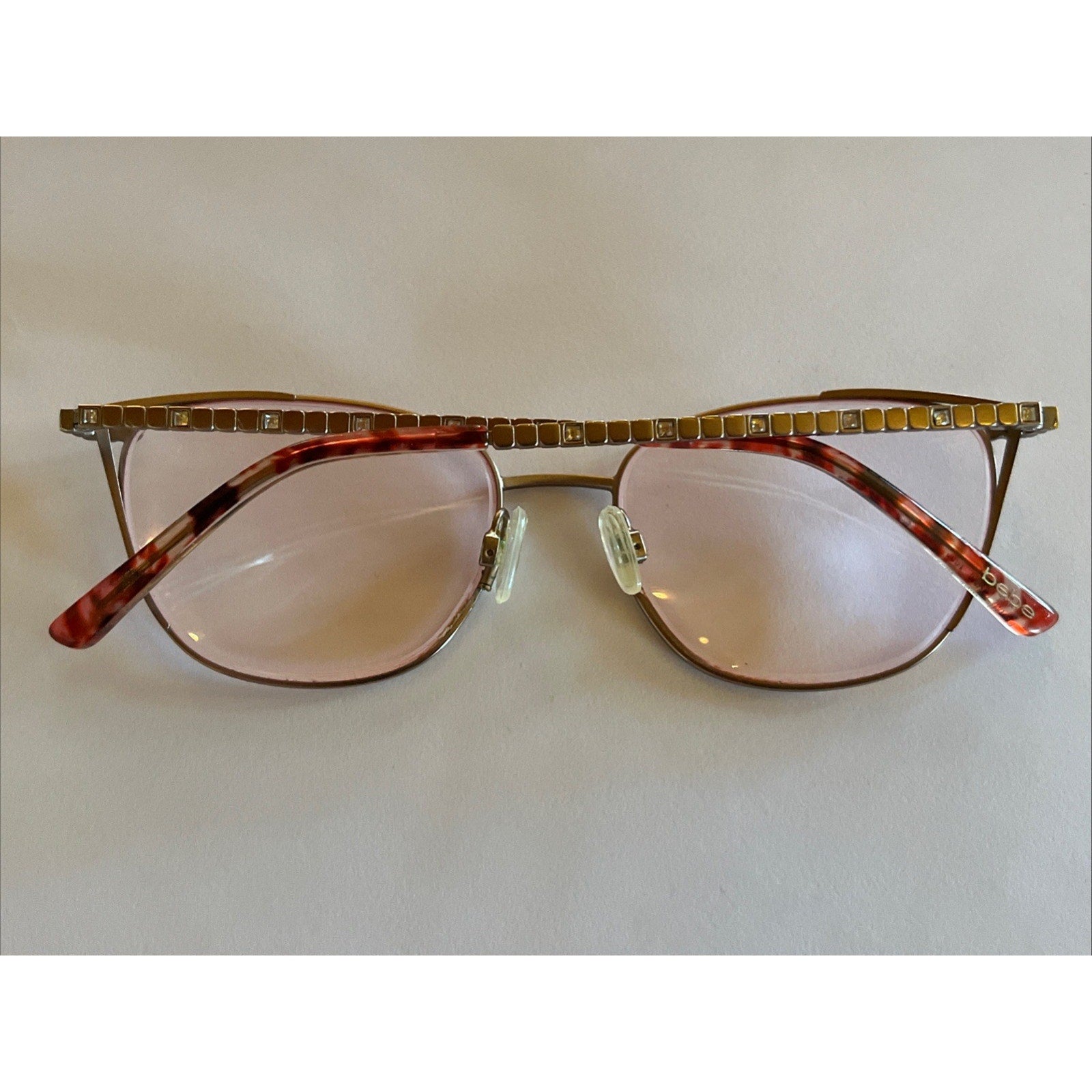 Bebe BB4182 770 Rose Gold Eyeglasses Frames Womens 53-17-140