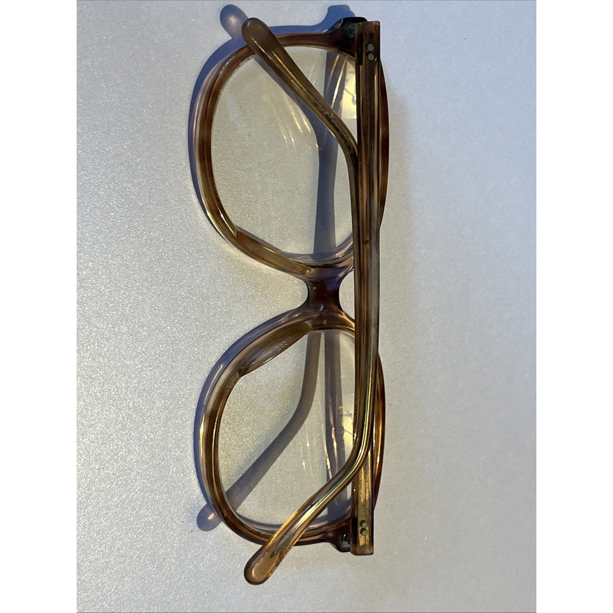 Vintage Foremost Eyeglasses 55-15-140 Made in USA Brown Tortoise Frames Only