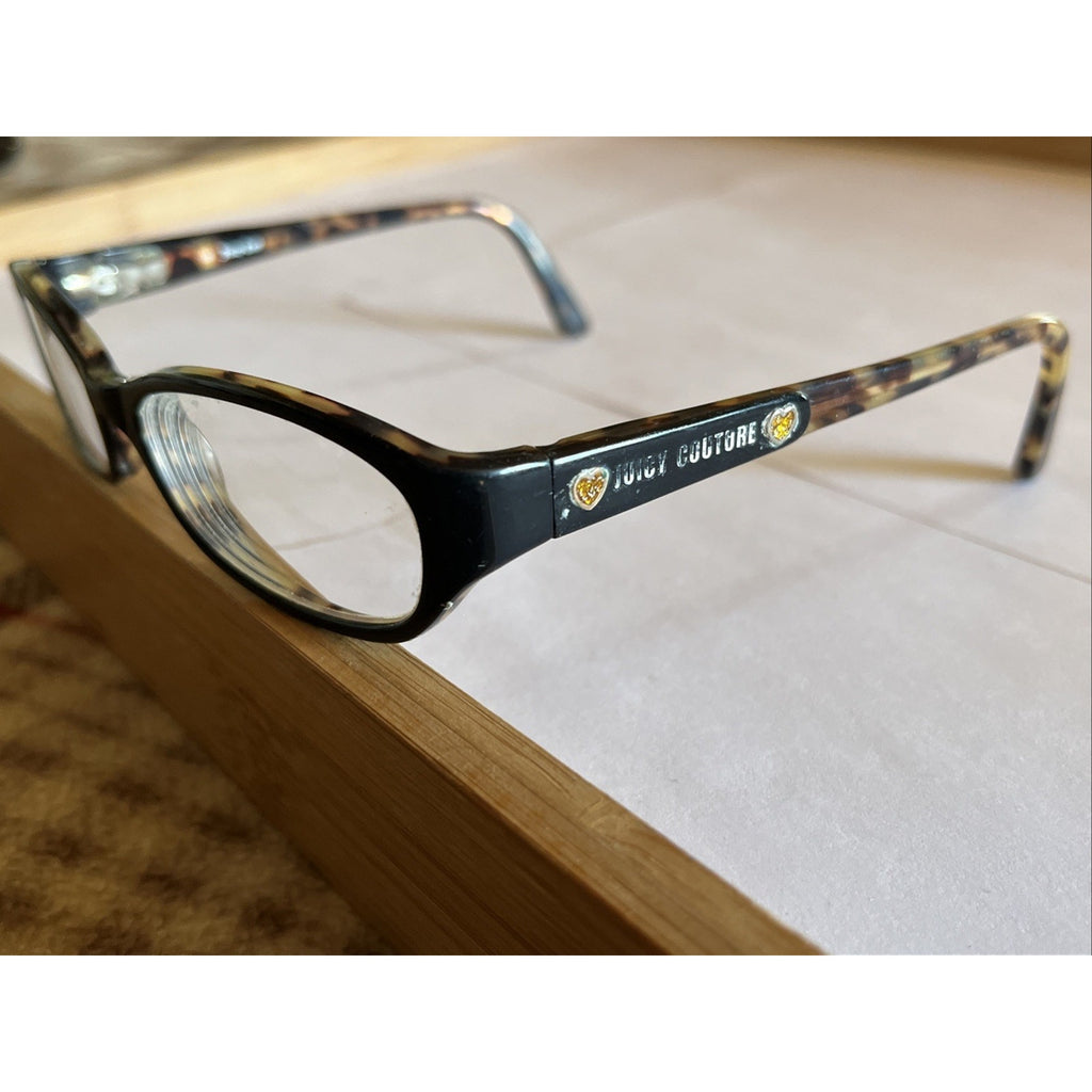 Juicy Couture JU 111 0CW8 50-16-135 Black/Havana Full Rim Eyeglasses Frame KT25