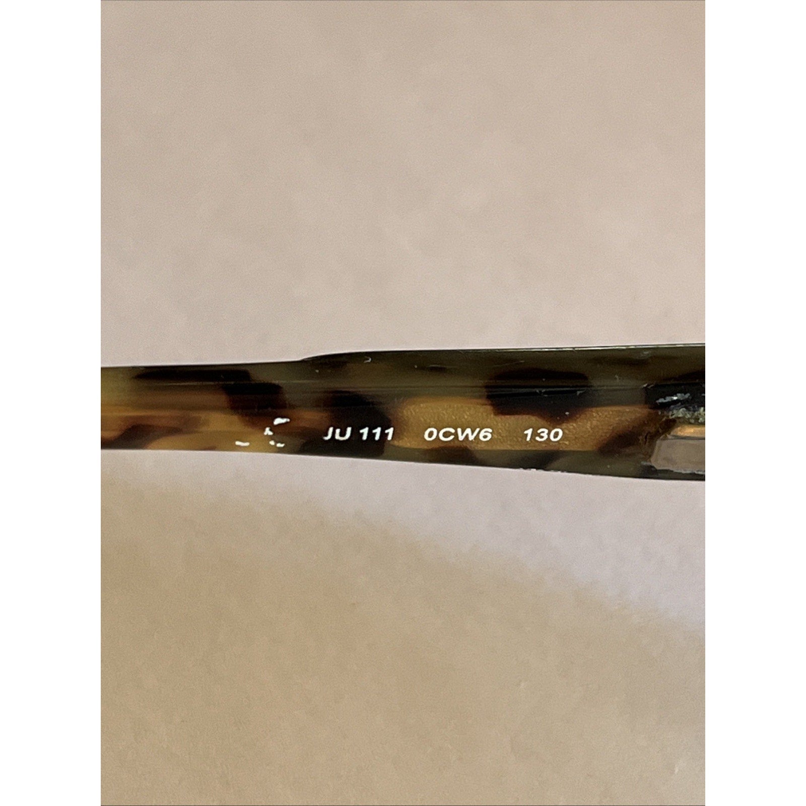 Juicy Couture JU 111 0CW8 50-16-135 Black/Havana Full Rim Eyeglasses Frame KT25