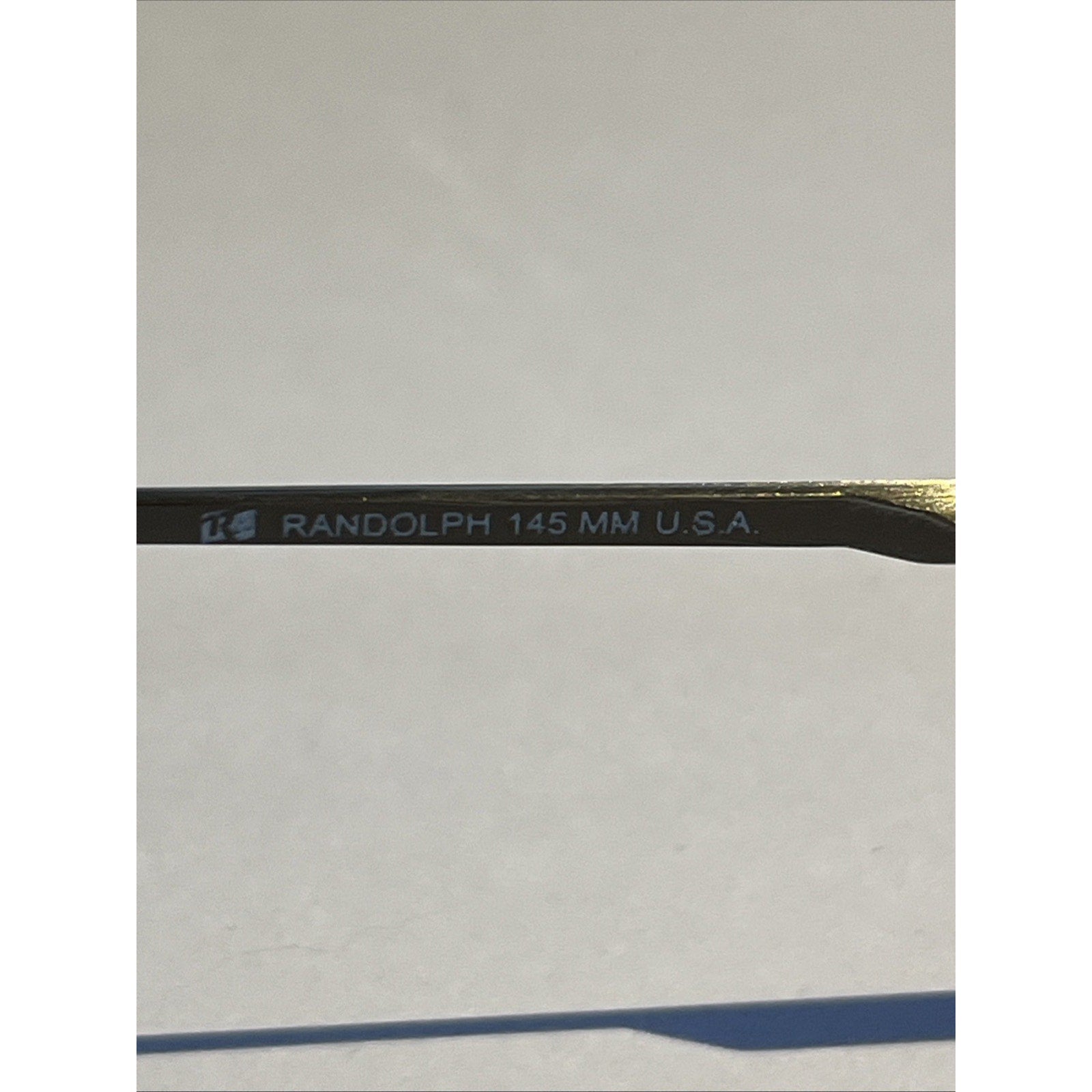 Randolph Engineering USA RE 350 Eyeglasses 50-21-145 Silver Italy Frames Only