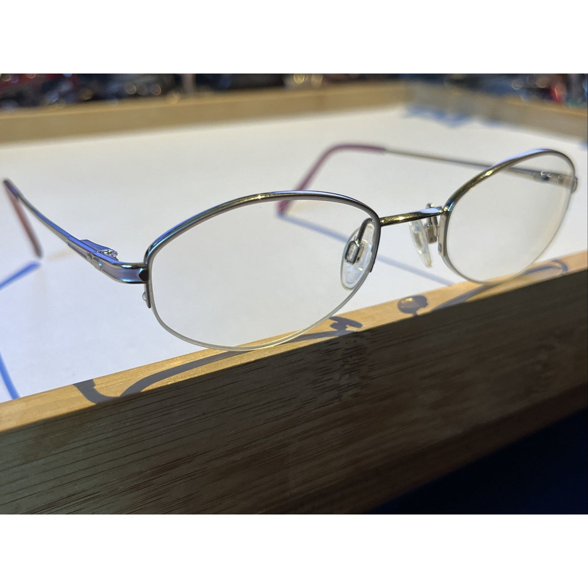 ARISTAR CHARMANT Eyewear AR6887 COLOR-534 SILVER EYEGLASSES 49-19-135 Frames