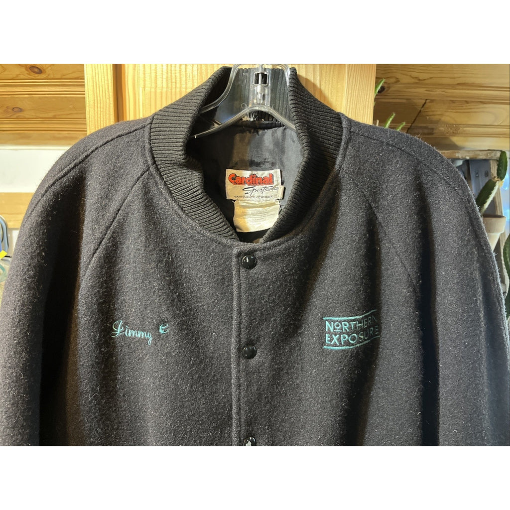 Cardinal Sportswear Vintage Northern Exposure Sz 18 Jacket Wool Button Up LS TV
