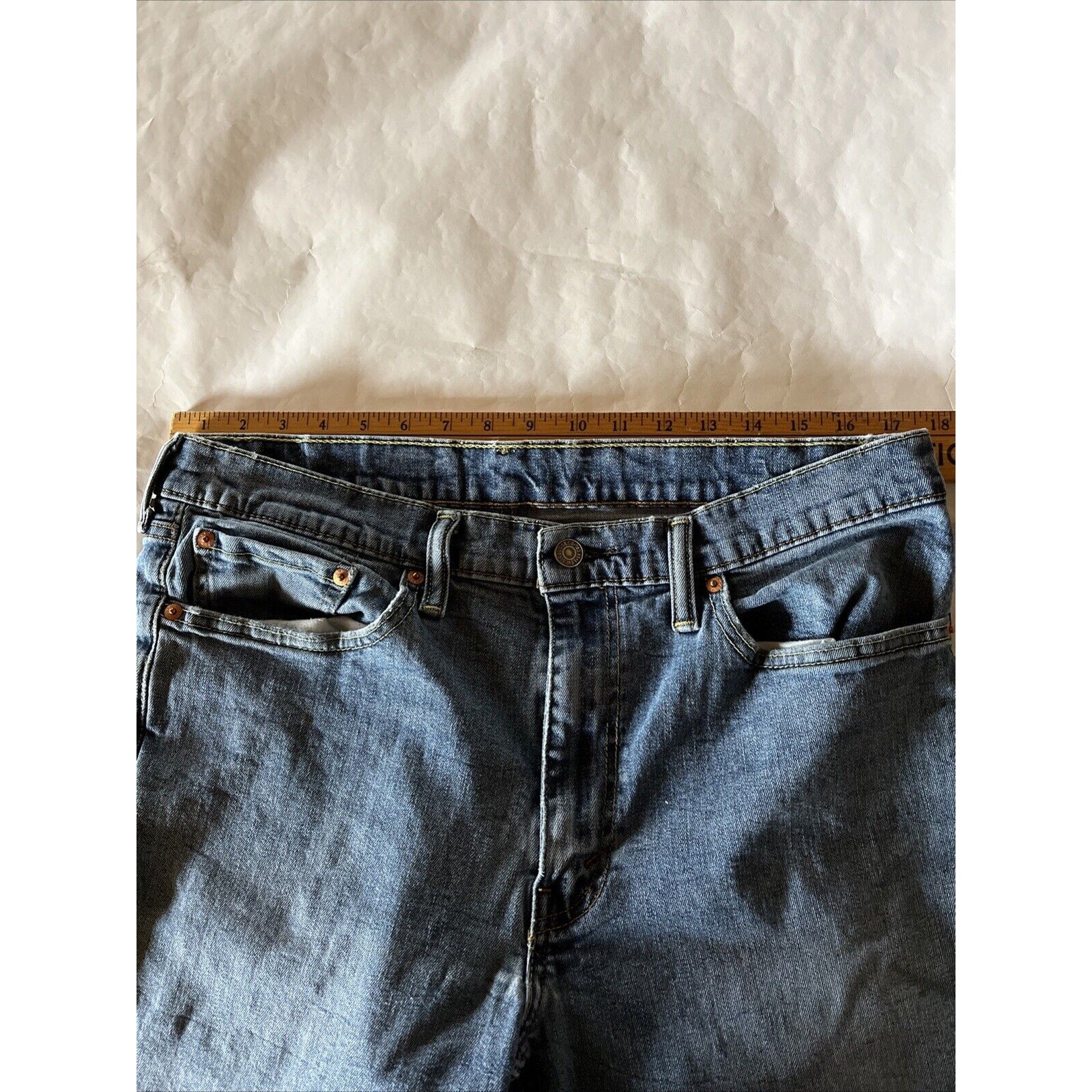 Levi’s 541 Jeans Men's 36x29 Blue Outdoor Medium Wash Cotton Denim Y2K Travel