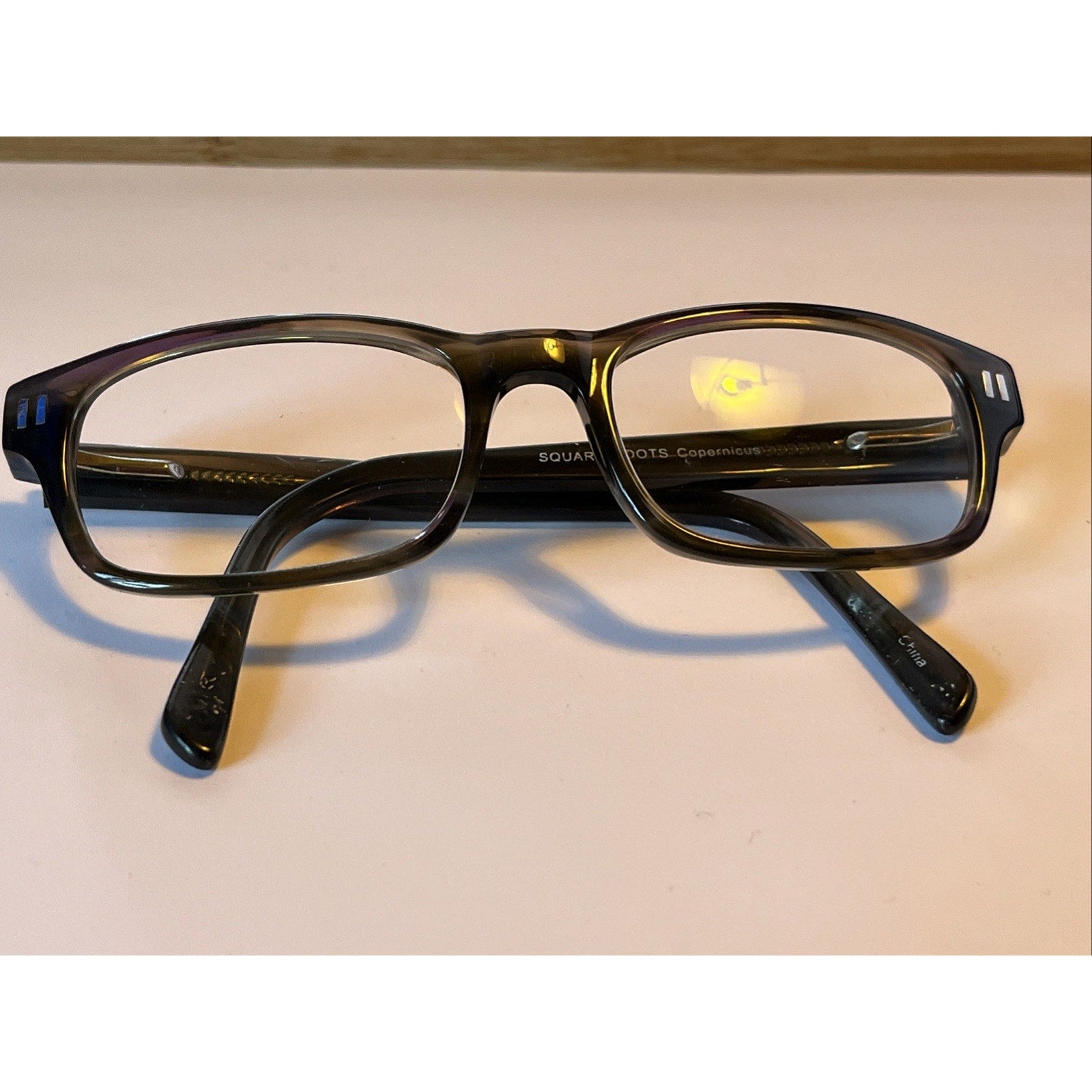 Square Roots Copernicus Greystone 50-18-140 Gray Full Rim Eyeglasses Frame BK65