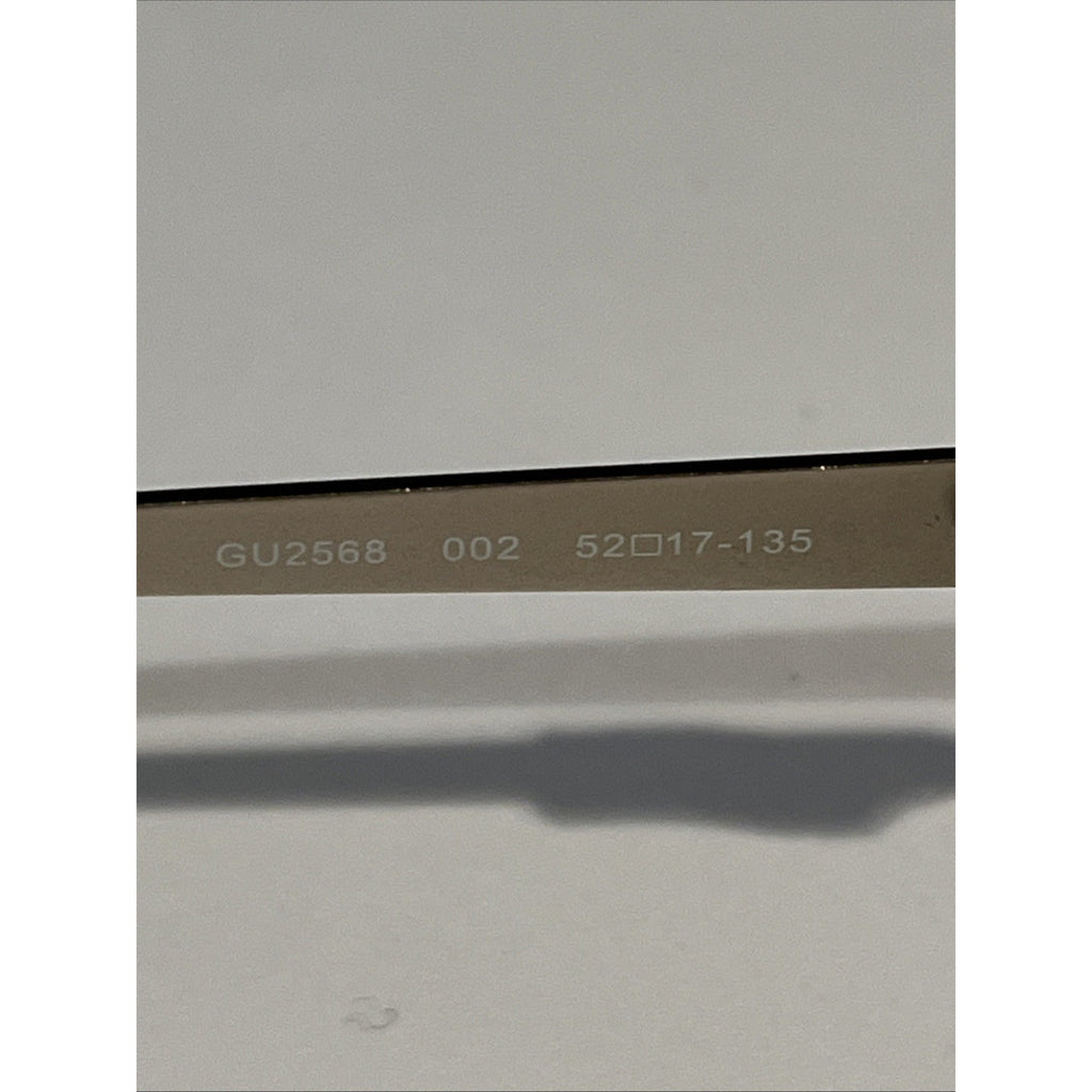 GUESS GU2568 002 Black Eyeglasses Frame 52-17-135 FRAMES ONLY