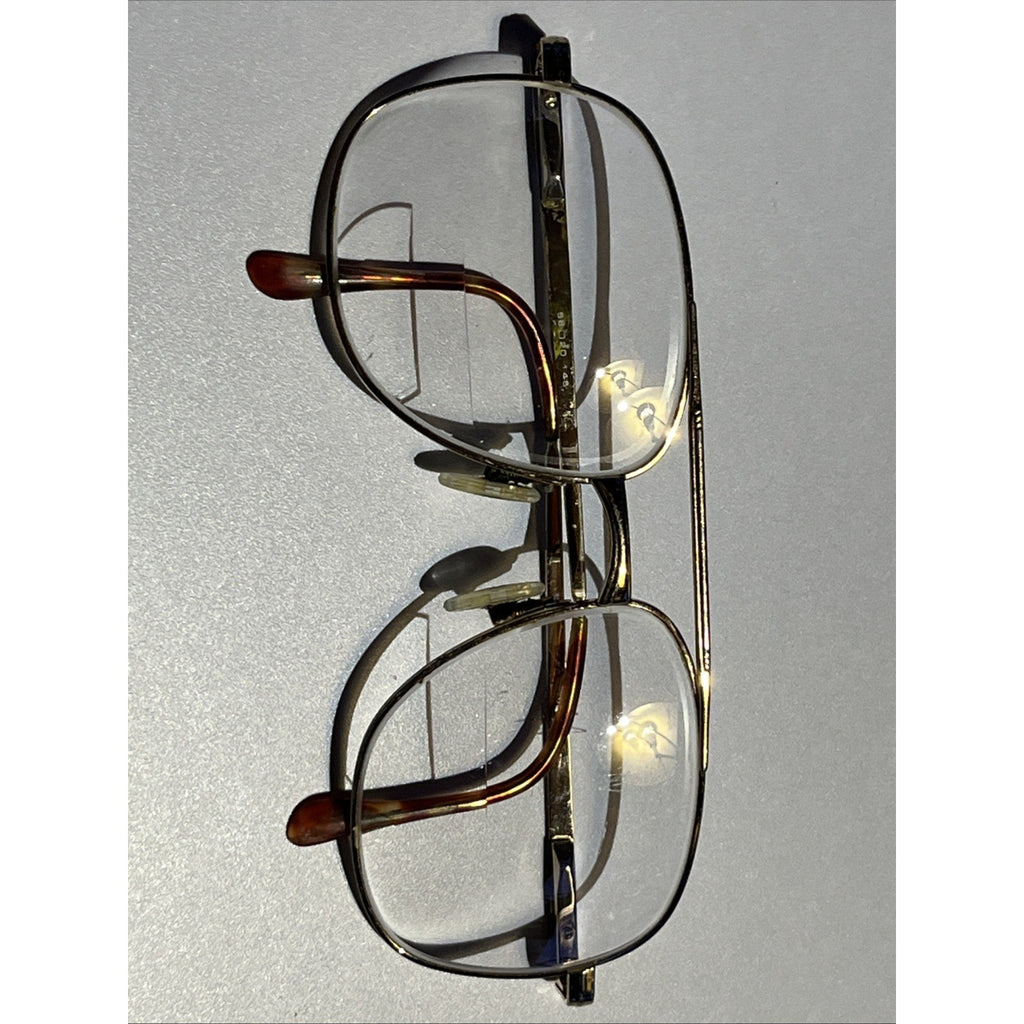 Executive Gold Eyewear Vintage 56-20-145 Aviator Metal RARE Frames Only