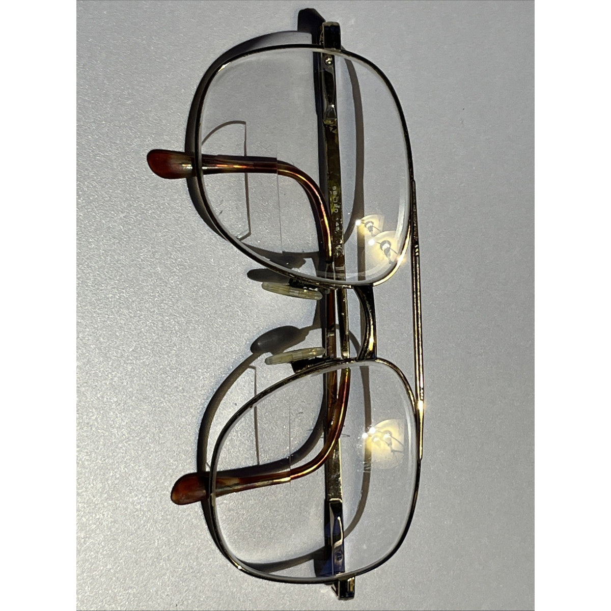 Executive Gold Eyewear Vintage 56-20-145 Aviator Metal RARE Frames Only