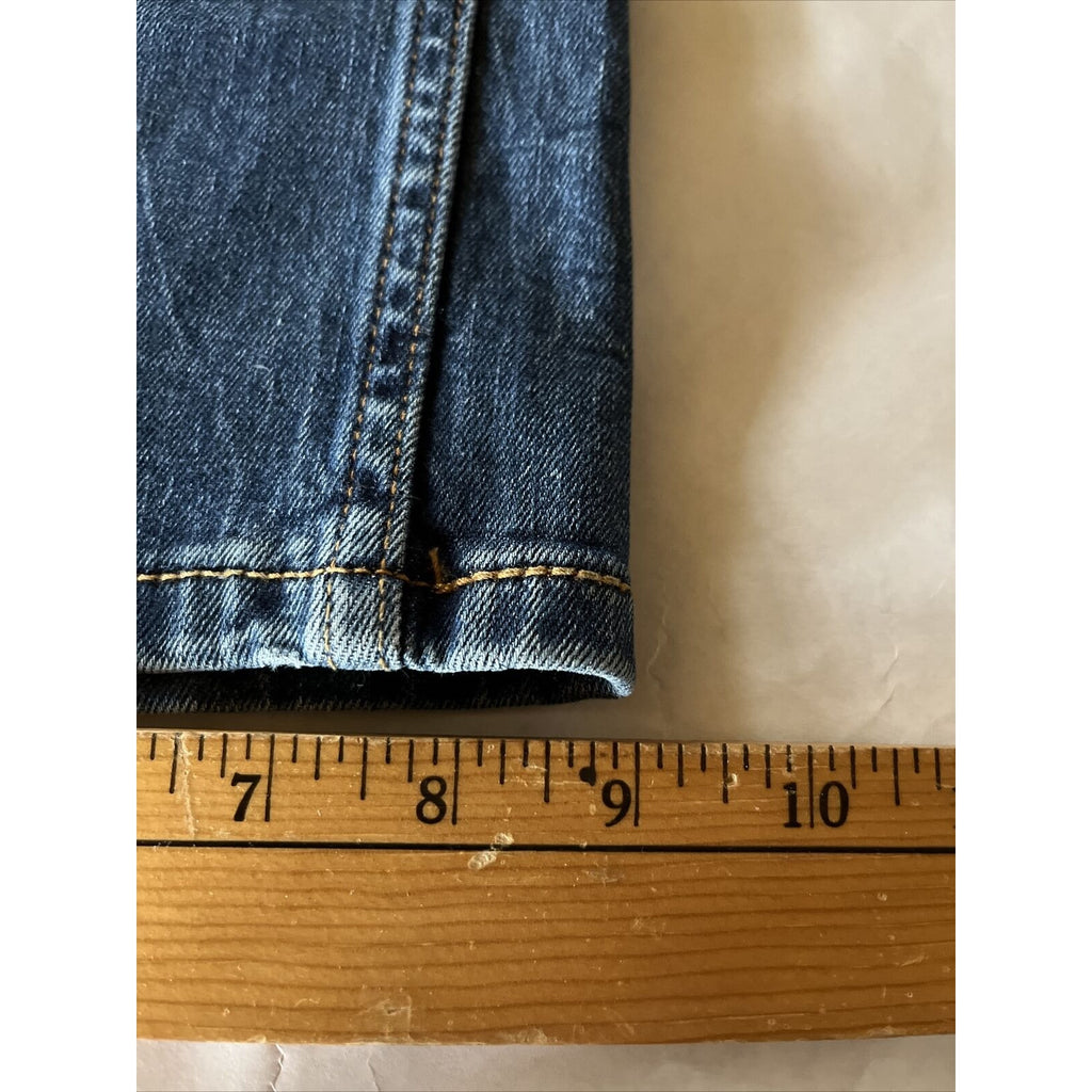 Levi's 514 Jeans Men's 38x32 Blue Denim Y2K Western Outdoor Cotton Travel EUC