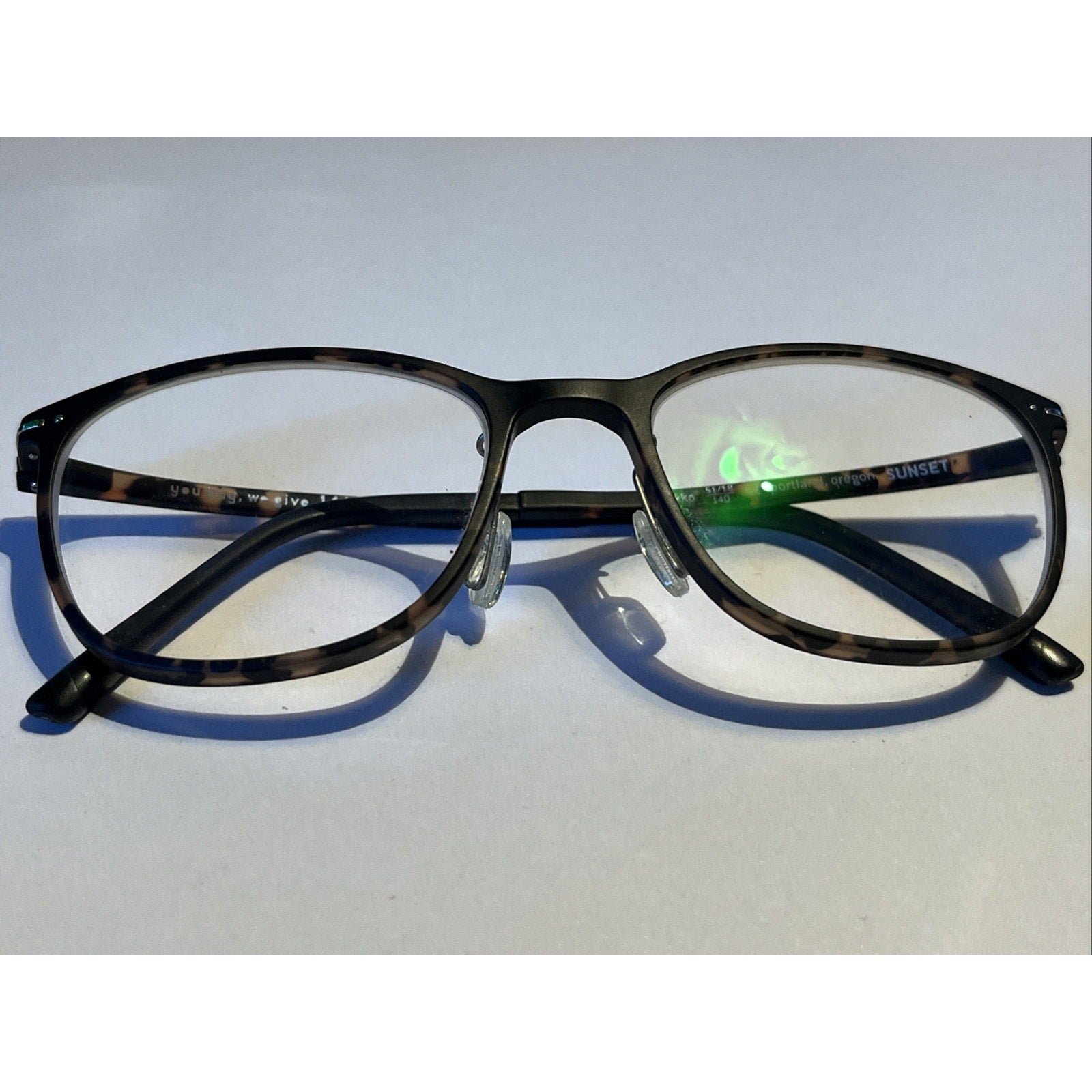141 Eyewear Eyeglasses Ultralight Koi Bekko Dark Tortoise 51-18-140 Frames Only