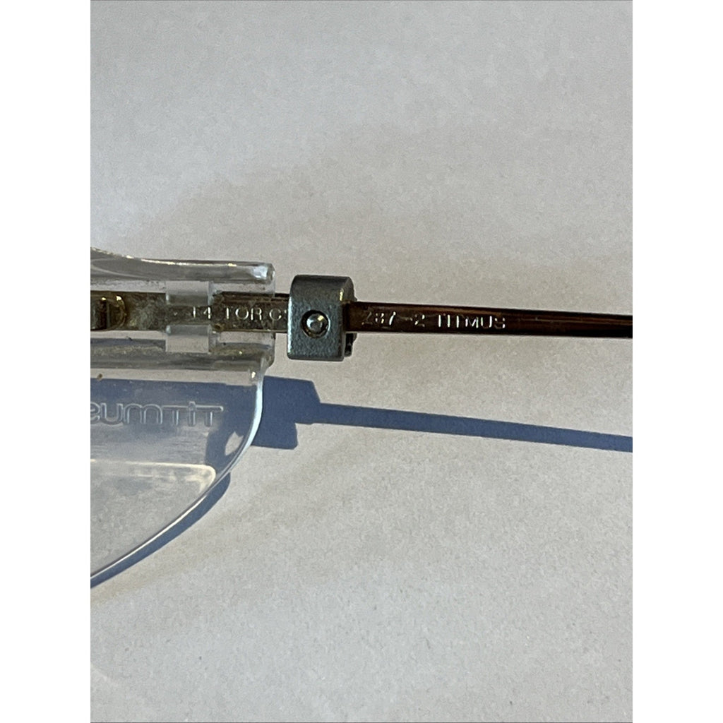 titmus Vintage Eyewear z87 tor cs96 Safety Eyeglasses 52-20 Metal Frames Only