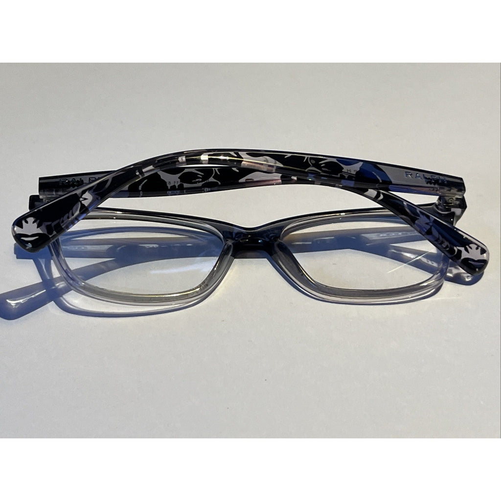 Ralph Lauren Eyeglasses Womens Grey Ombre Floral RA7071 1511 52-16-140