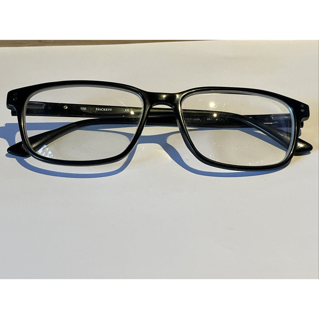 Hackett London Eyewear HEK1258 Black 57-17-150 mm Unisex Eyeglasses Frames Only