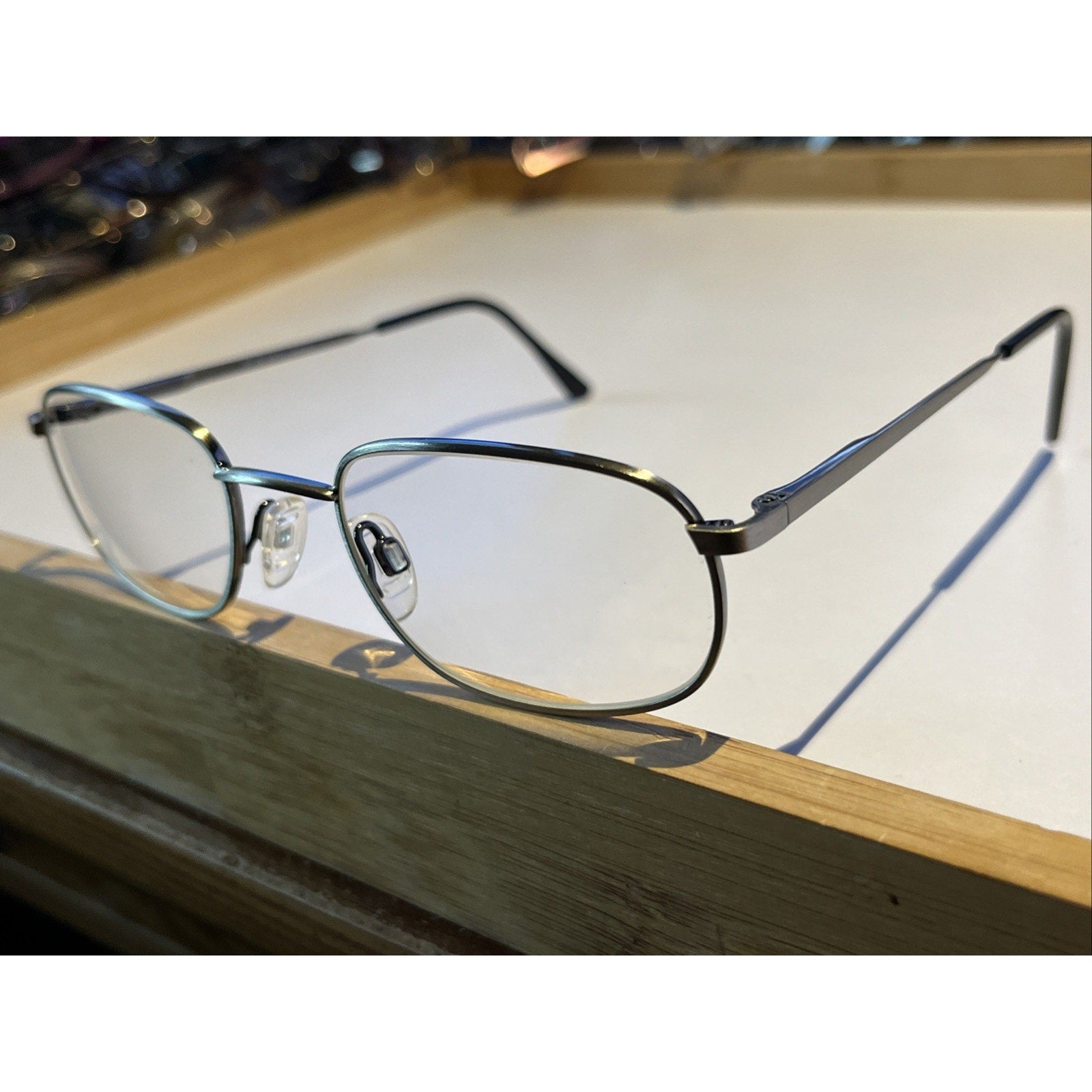 Randolph Engineering USA RE 350 Eyeglasses 50-21-145 Silver Italy Frames Only