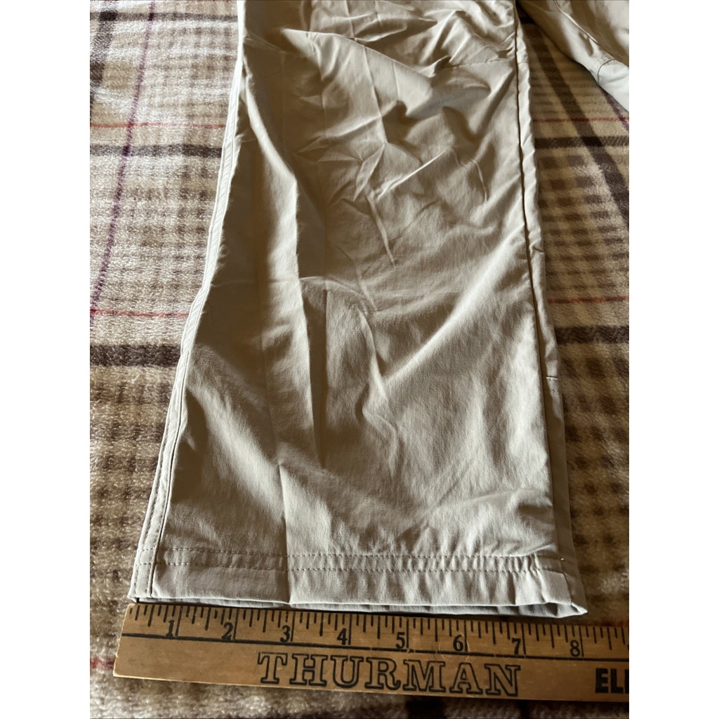 REI CO-OP Mens TRAILMADE PANTS Sz 40x30 Mushroom Taupe UPF 50 Cargo Hiking NWT